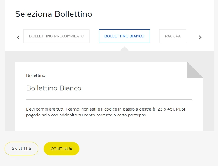 Bollettino Postale
