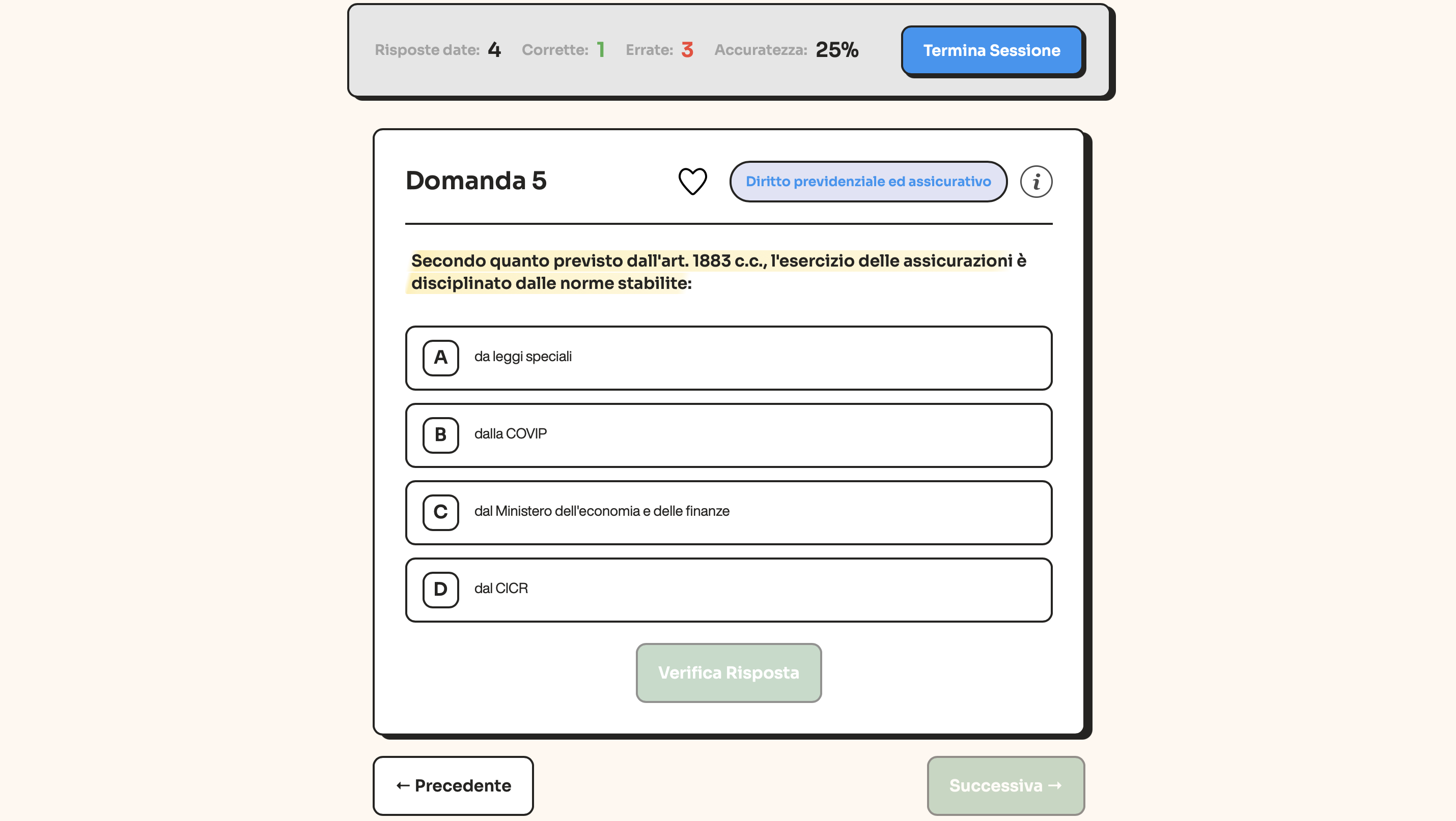Screenshot della Modalità Studio di OCF Go!